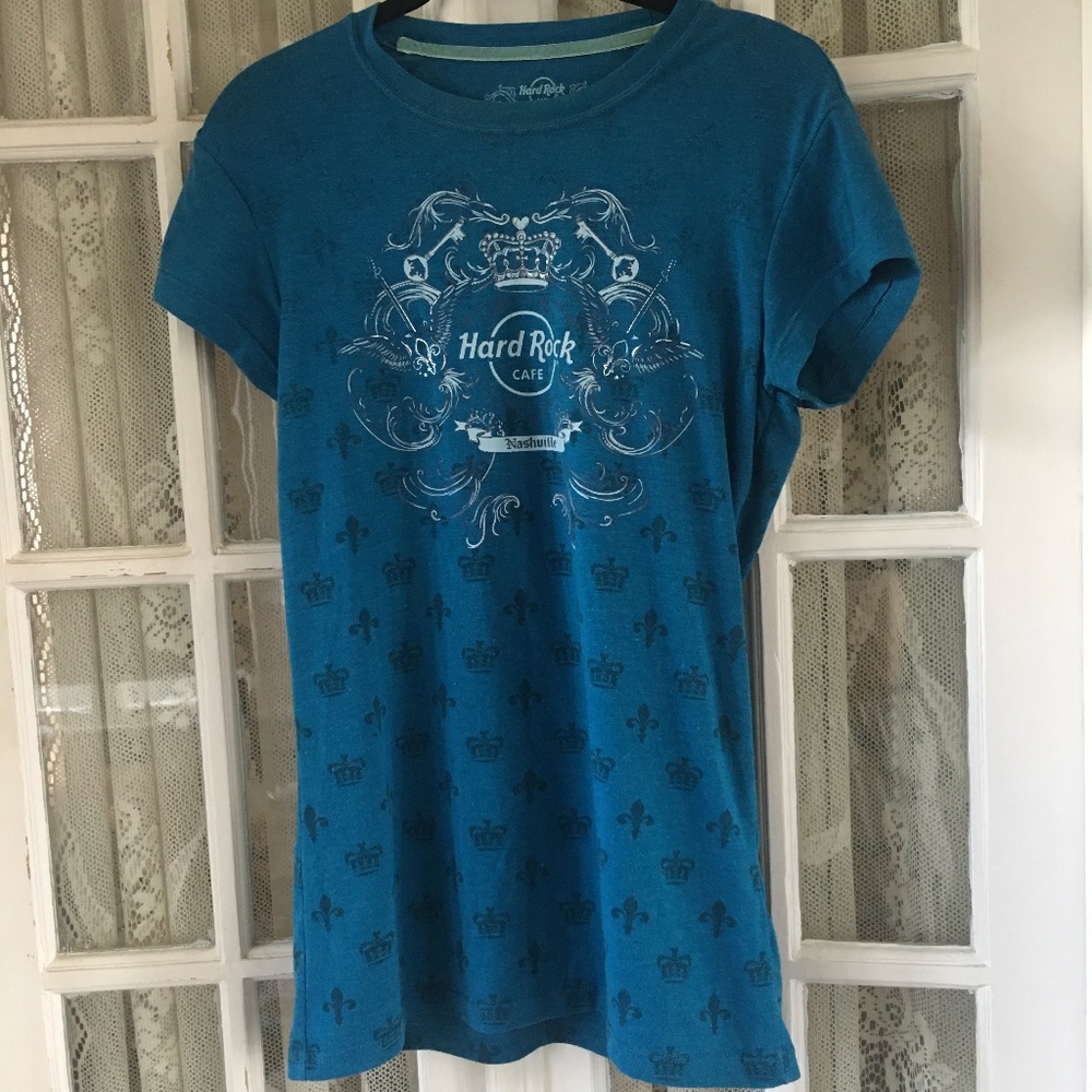 Hard Rock Cafe Nashville Ladies Tee Shirt - M